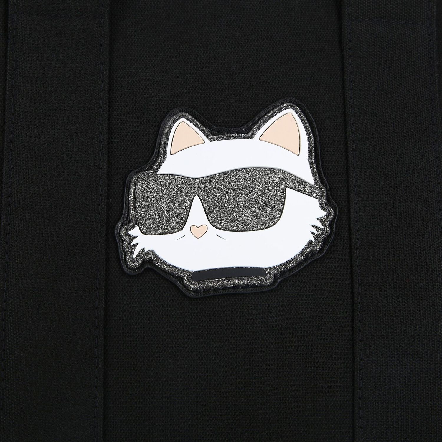 Girls Mini Me Black Choupette Handbag ( 18cm ), 1, hi-res