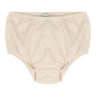 طقم فستان بيج مخطط بنقوش زهور للبنات الصغيرات, 1, hi-res