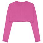 كارديغان بولوير وردي للبنات, 4, hi-res