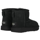 Black Classic Mini II Suede Boots, 1, hi-res