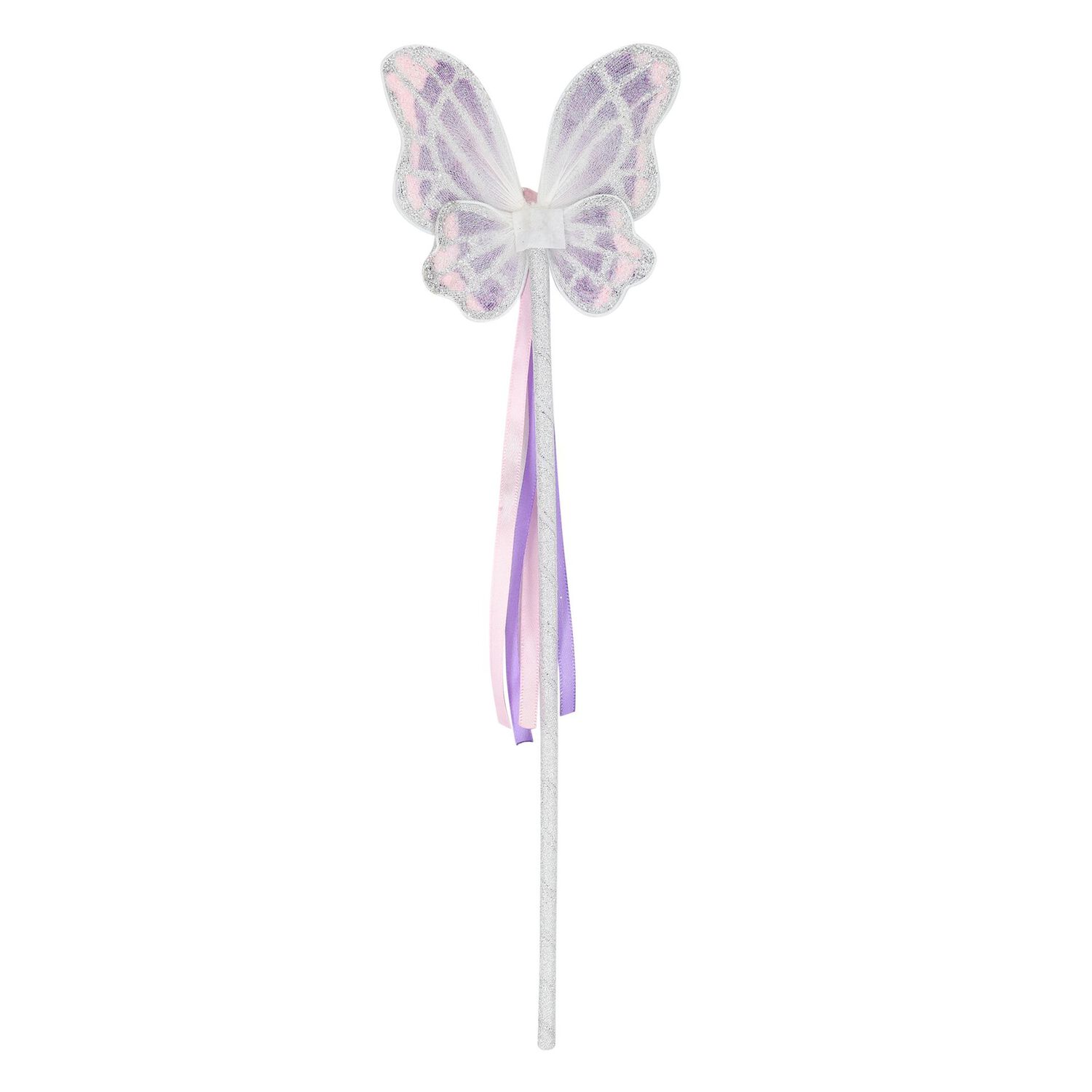 Girls Purple Wings & Wand Set, 1, hi-res image number null