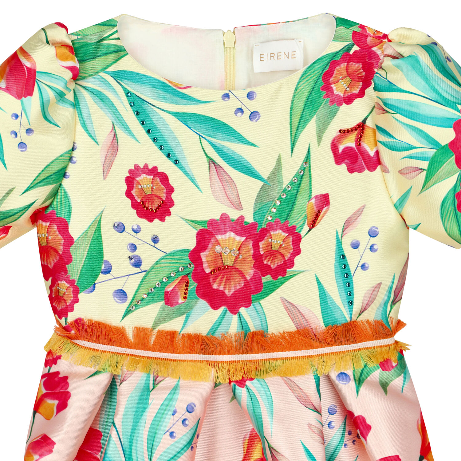 Girls Floral Dress, 1, hi-res image number null