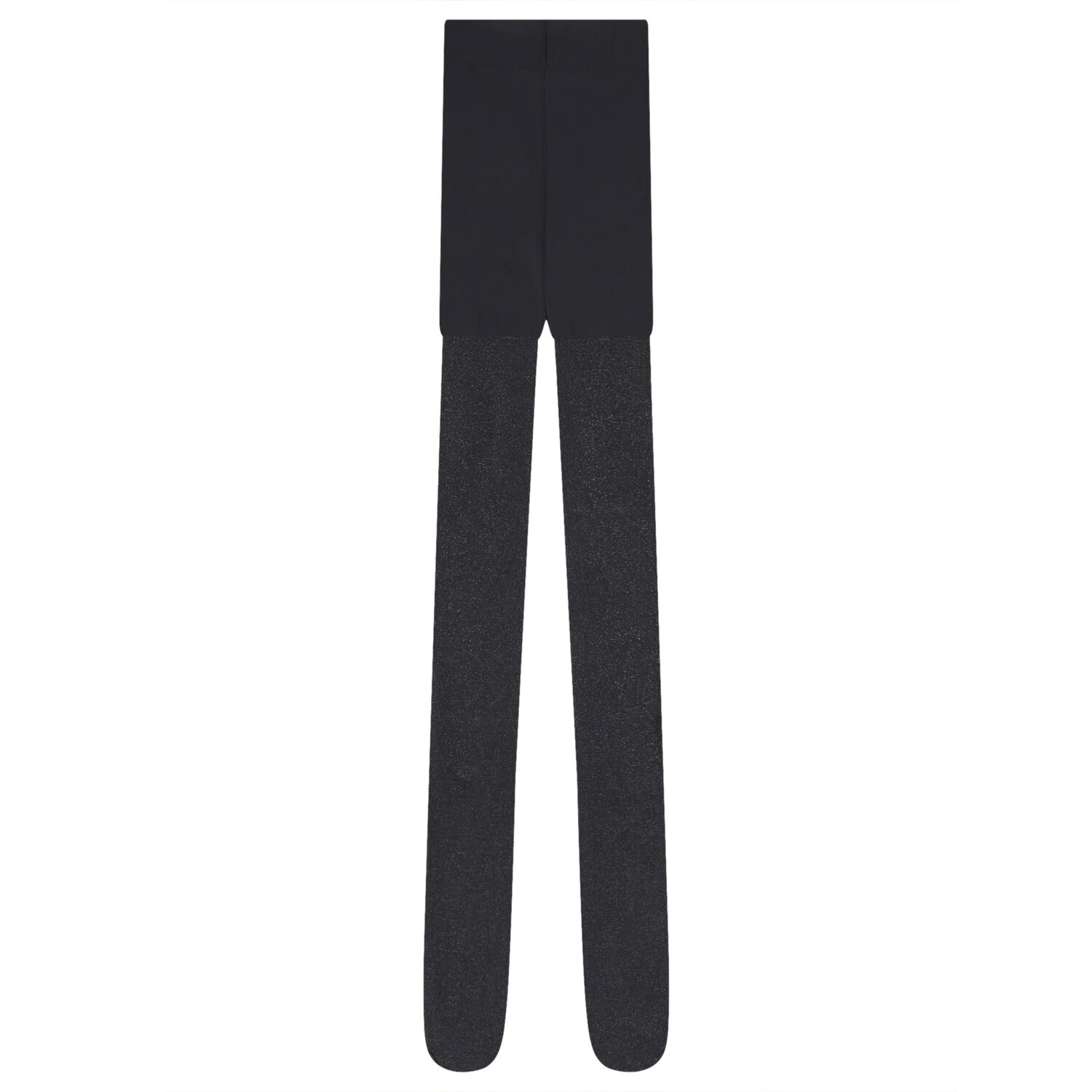 Girls Black Lurex Tights, 1, hi-res