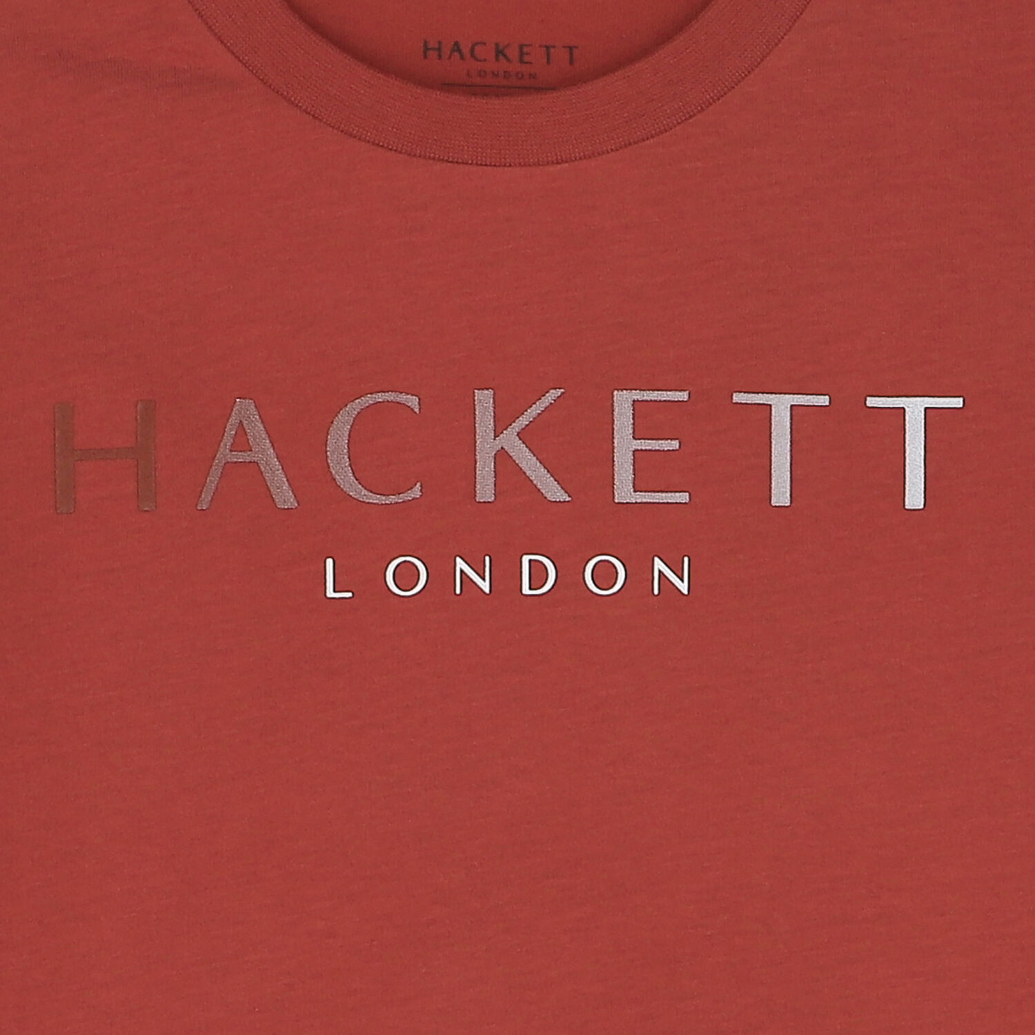 توب أولاد بأكمام بالشعار باللون الأحمر, 1, hi-res