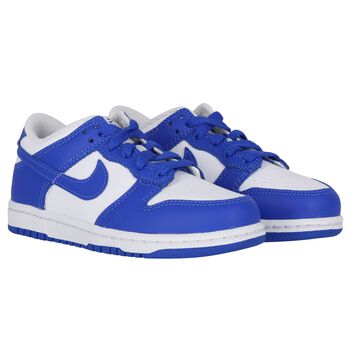Blue & White Dunk Low Trainers