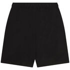 Boys Black Logo Swim Shorts, 2, hi-res