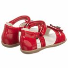 Younger Girls Red Patent Sandals, 1, hi-res