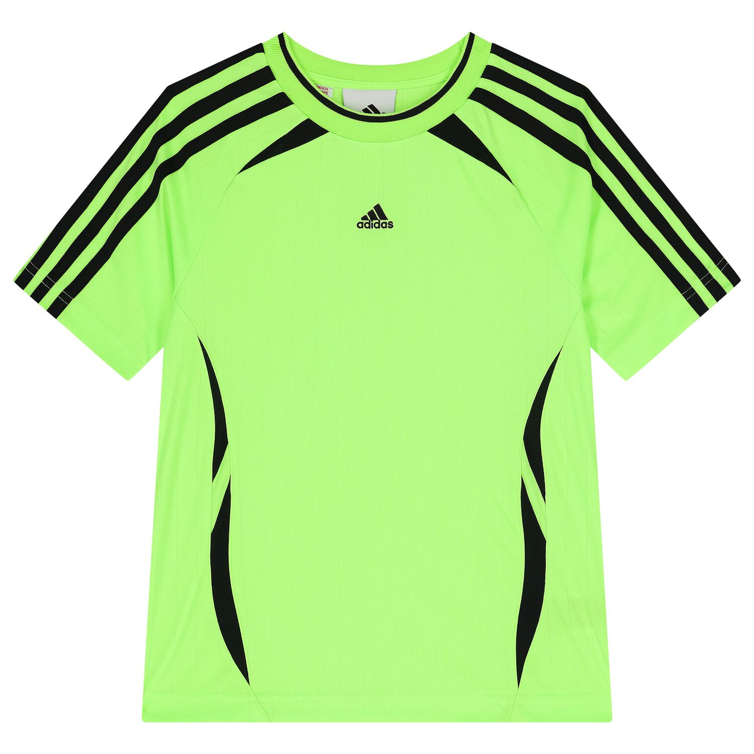 تيشيرت بالشعار باللون الأخضر النيون, 1, hi-res