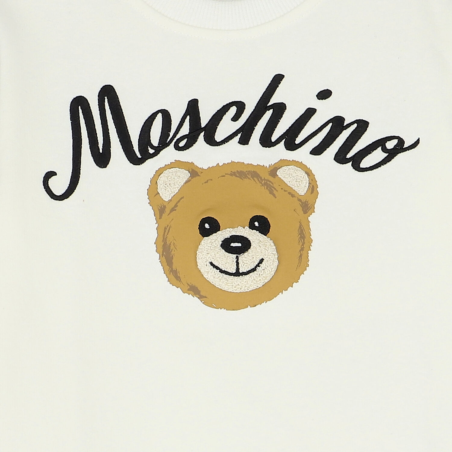 فستان بنات بشعار تيدى باللون العاجى, 2, hi-res image number null