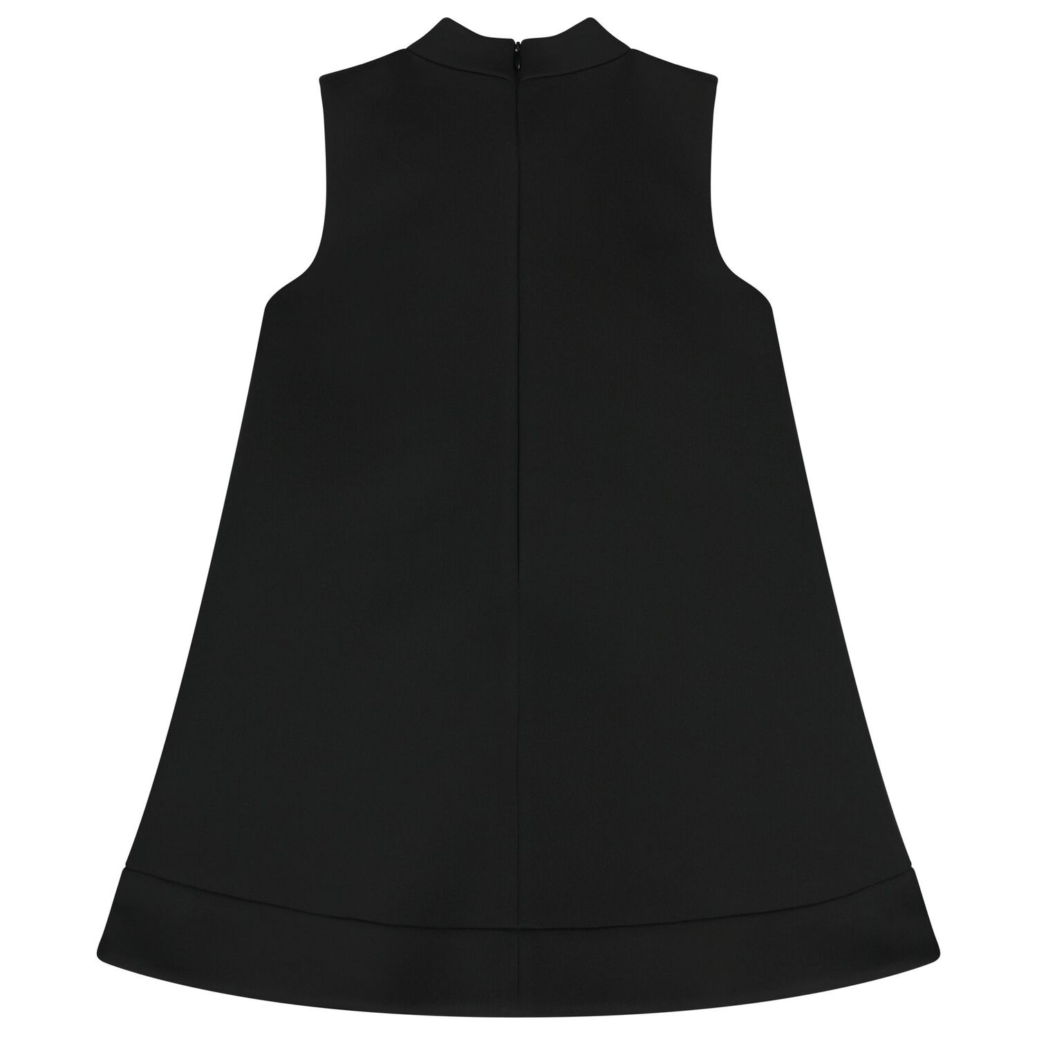 فستان بنات مزين بالزهور باللون الاسود و الابيض , 1, hi-res