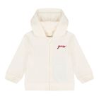 Baby Boys Ivory Logo Tracksuit Set, 2, hi-res