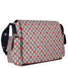 Beige & Red GG Supreme Baby Changing Bag, 1, hi-res