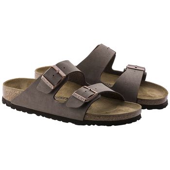 Brown Buckled Sandals