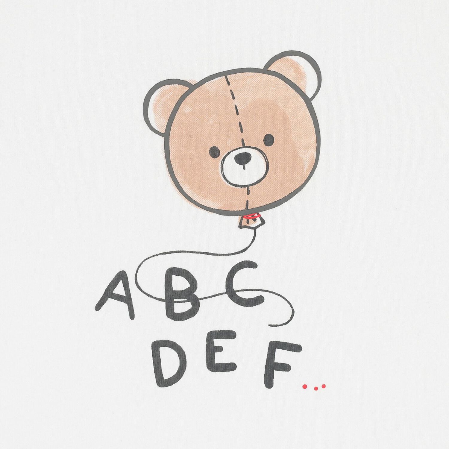 تيشيرت اطفال تيدى بير باللون الابيض, 2, hi-res image number null