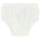 طقم فستان بنات شيفون  جاكار  باللون العاجي, 1, hi-res