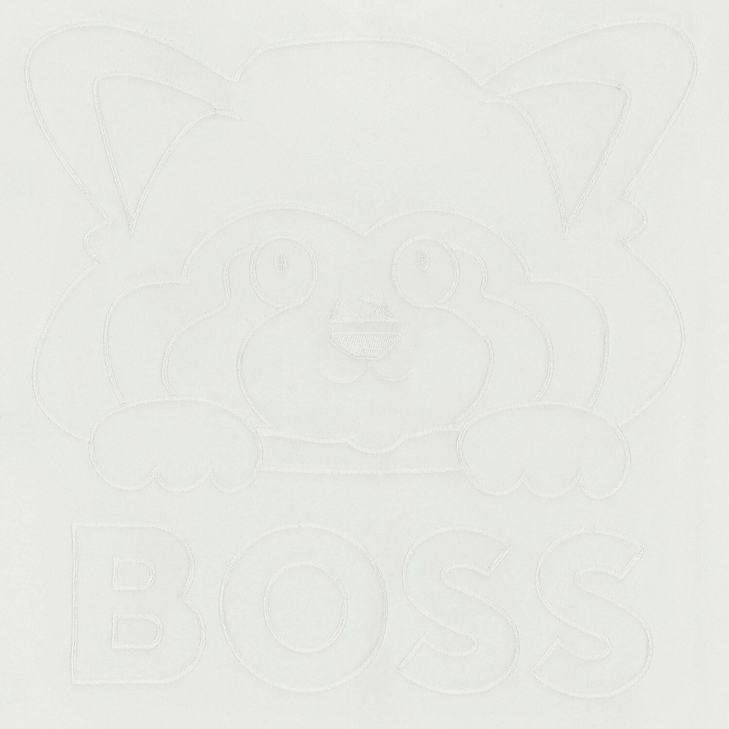 بطانية بالشعار باللون العاجي, 1, hi-res