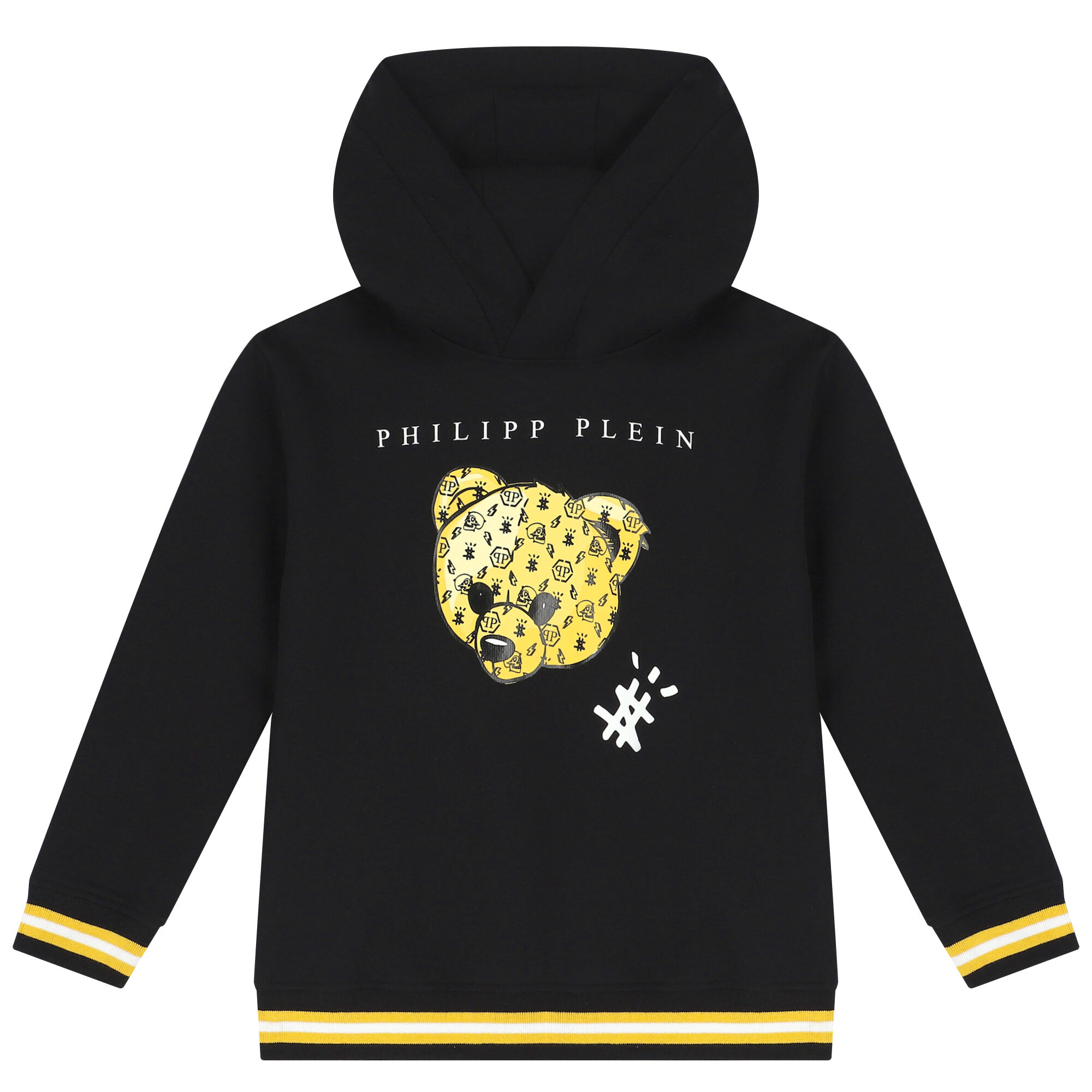 Philipp plein yellow hoodie discount