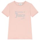 Girls Pink & Ivory Glittery Logo Shorts Set, 1, hi-res
