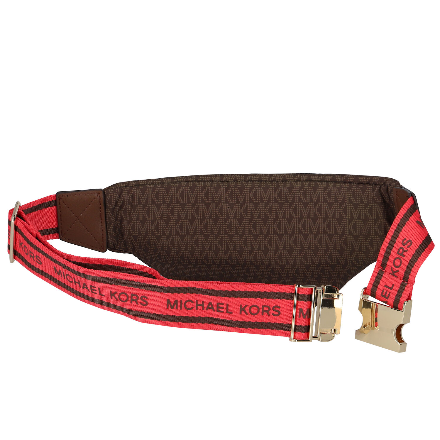 Girls Brown Logo Belt Bag, 1, hi-res