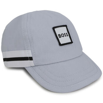 Baby Boys Blue Logo Cap