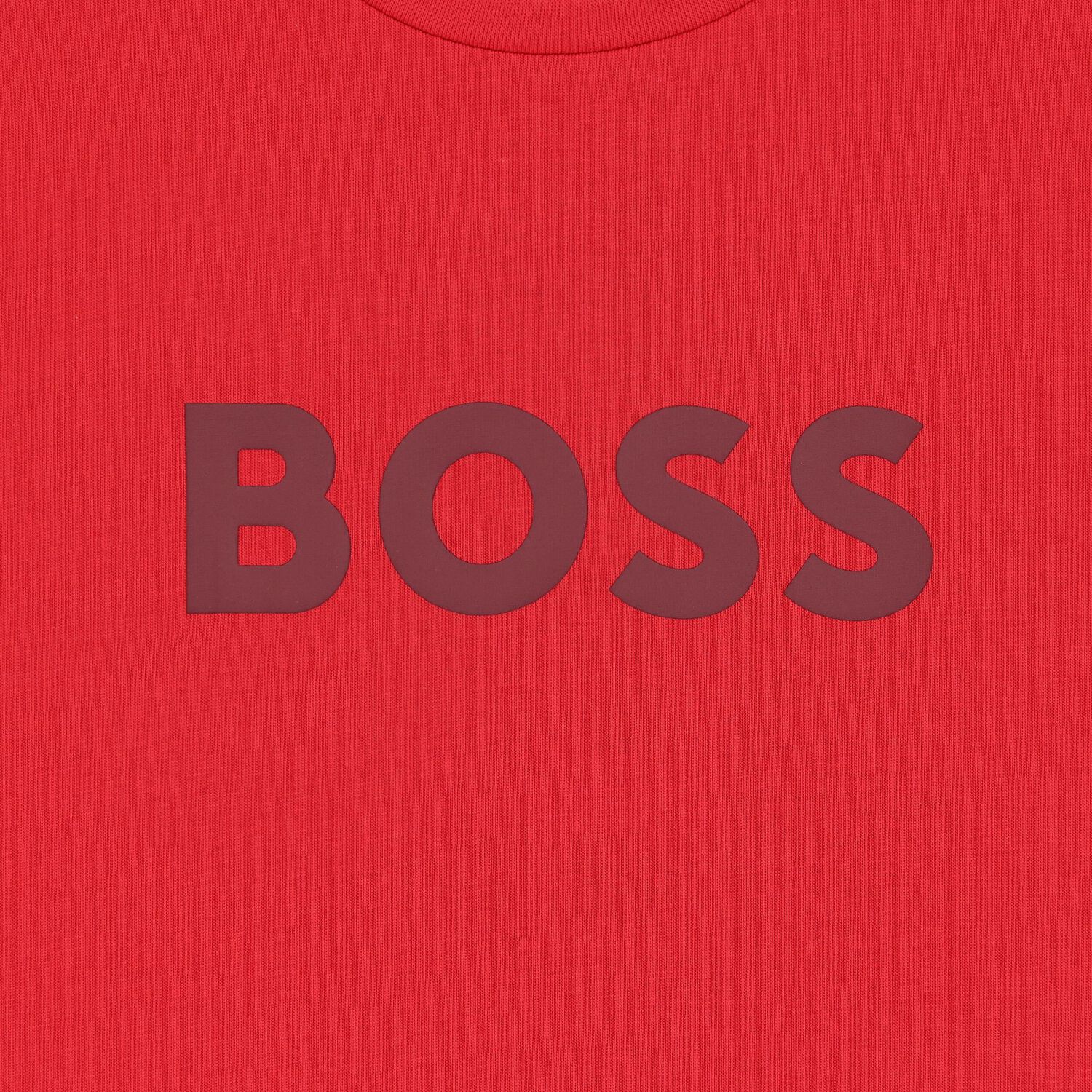 Boys Red Logo T-Shirt, 4, hi-res