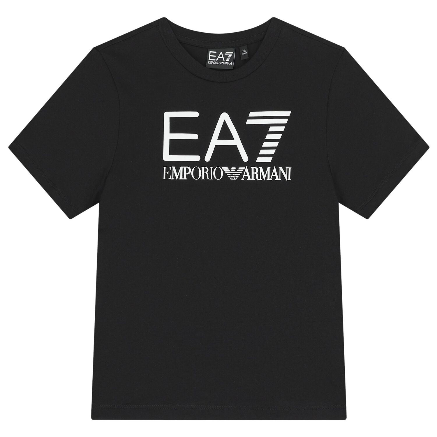 طقم شورت أسود للأولاد بشعار, 4, hi-res