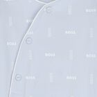 Baby Boys Blue Logo Babygrow Gift Set, 1, hi-res