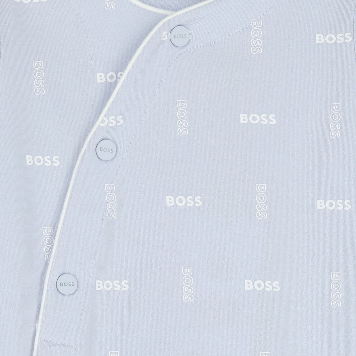 Baby Boys Blue Logo Babygrow Gift Set, 1, hi-res