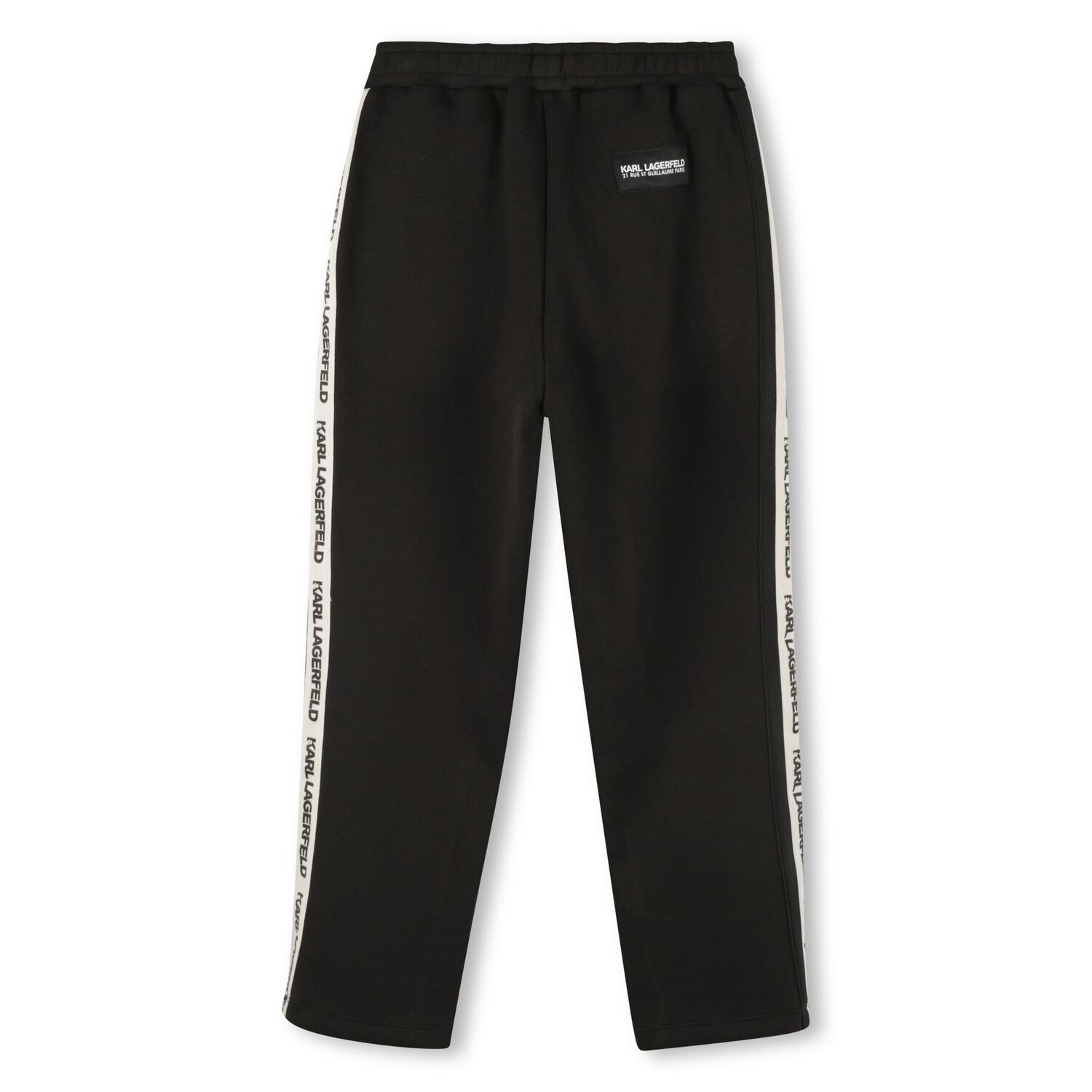 Boys Black Logo Joggers, 1, hi-res
