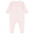 Baby Girls Pink Floral Babygrow Set, 1, hi-res