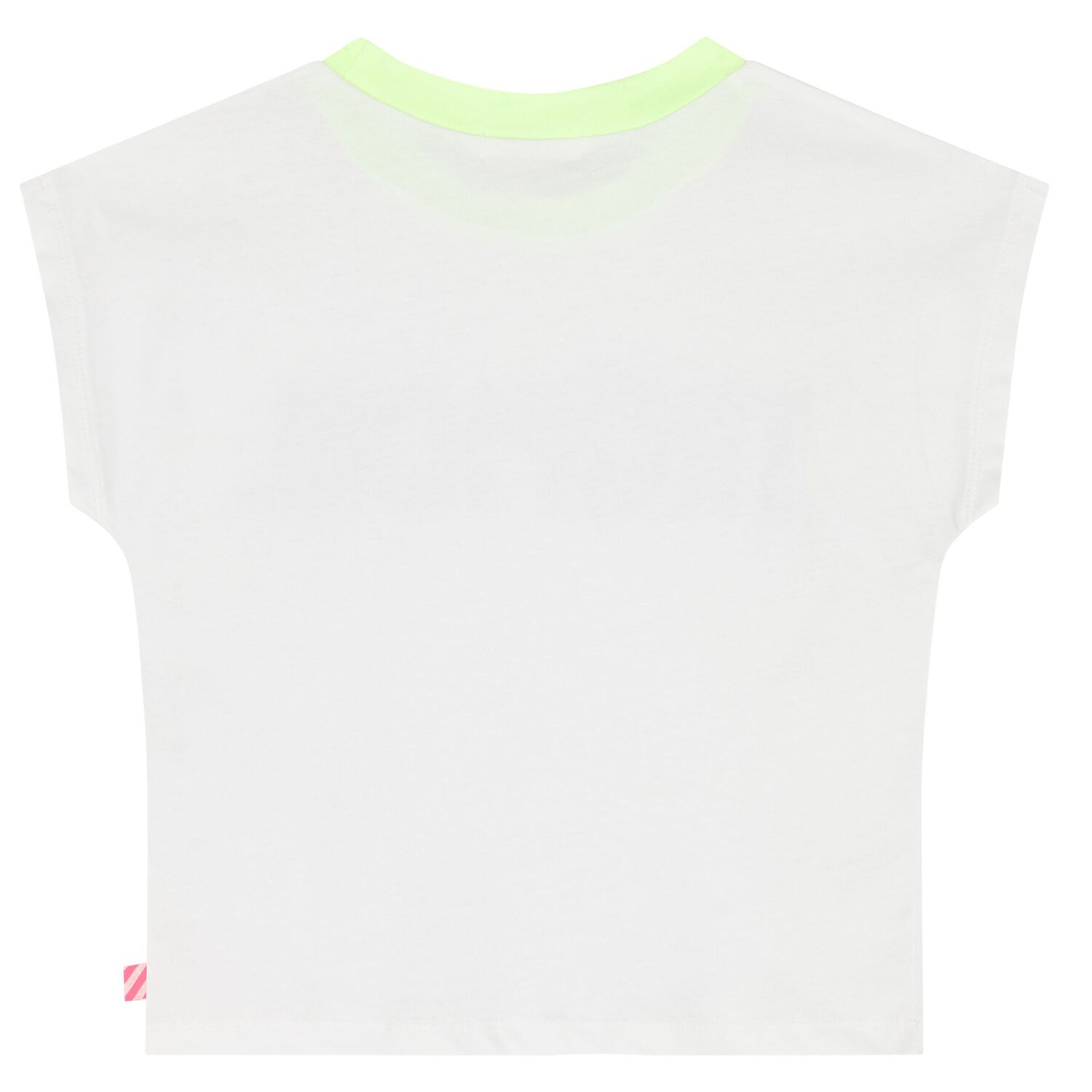 Girls White Embellished T-Shirt, 1, hi-res