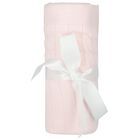 Baby Girls Pink Knit Blanket, 1, hi-res