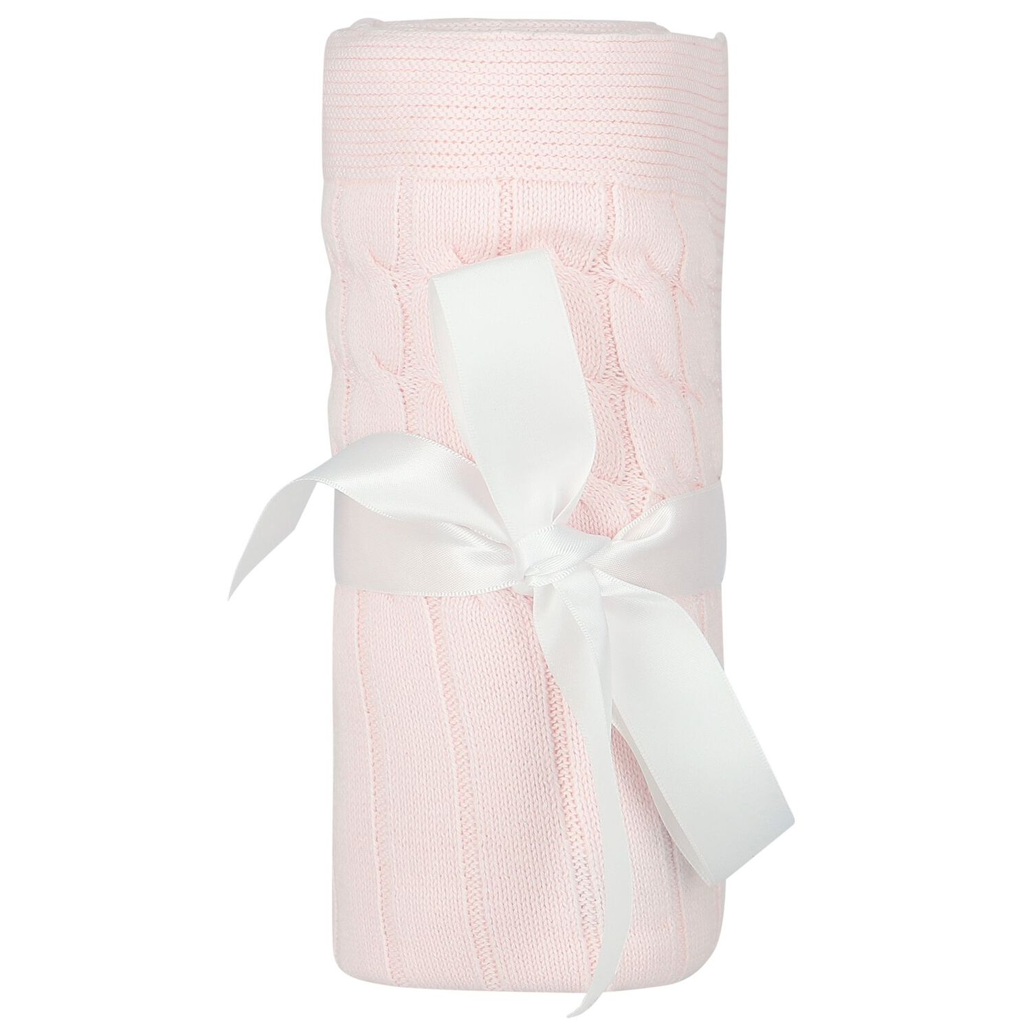 Baby Girls Pink Knit Blanket, 1, hi-res image number null