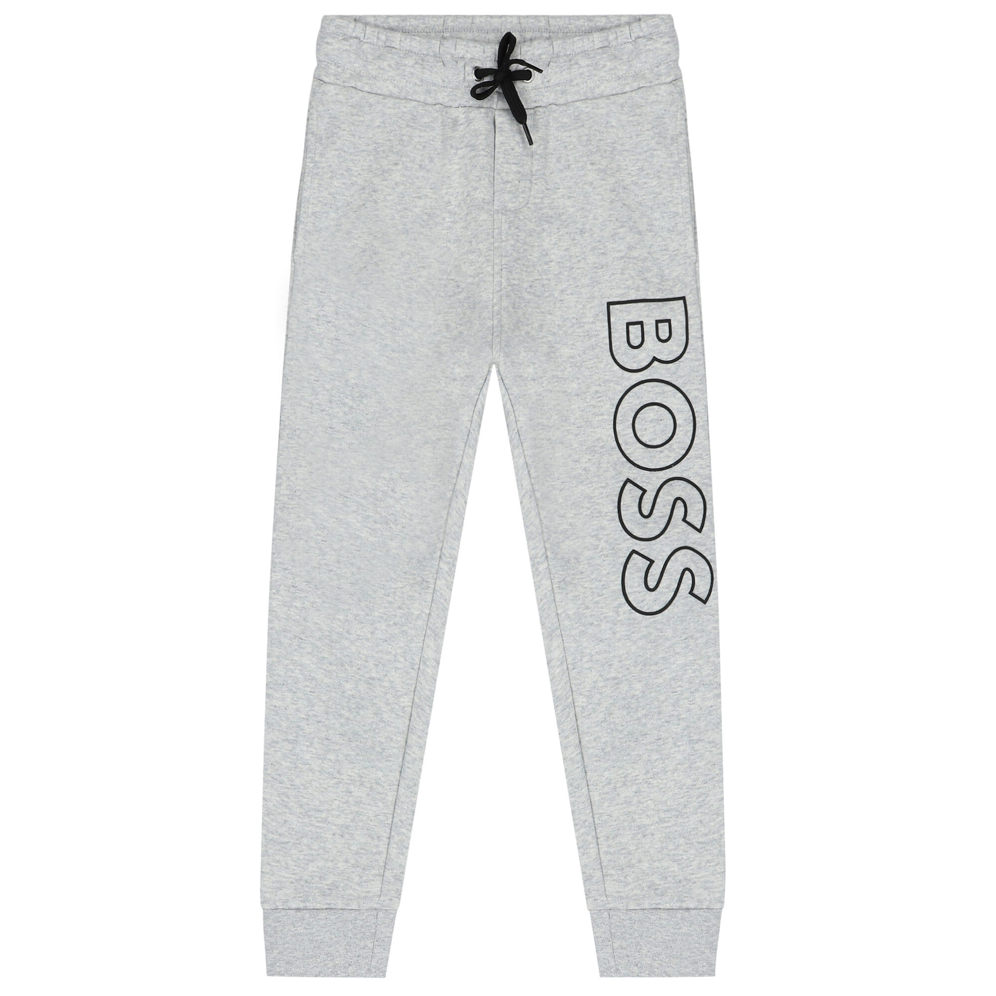 BOSS Boys Grey Logo Joggers Junior Couture UAE