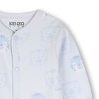 Baby Boys Blue Tiger Logo Romper Gift Set, 1, hi-res