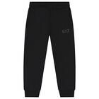 Boys Beige & Black Logo Tracksuit, 3, hi-res