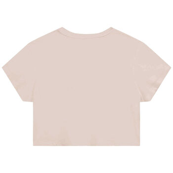 Girls Pink Logo T-Shirt