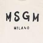 Younger Girls Ivory & Black Leggings Set, 1, hi-res