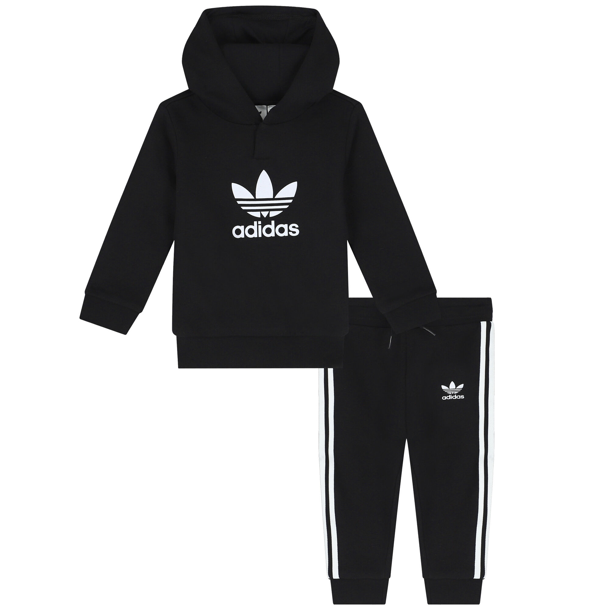 adidas Originals Black White Logo Tracksuit Junior Couture UAE