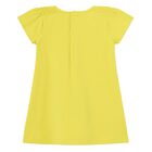 فستان بنات بطبعة الزهور باللون الأصفر, 2, hi-res