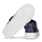 Boys Navy Blue Logo Trainers, 2, hi-res