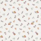 طقم هدايا على شكل دب لطيف من القطن باللون الأبيض للبنات, 1, hi-res