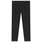 Girls Black Logo Heart Leggings Set, 1, hi-res