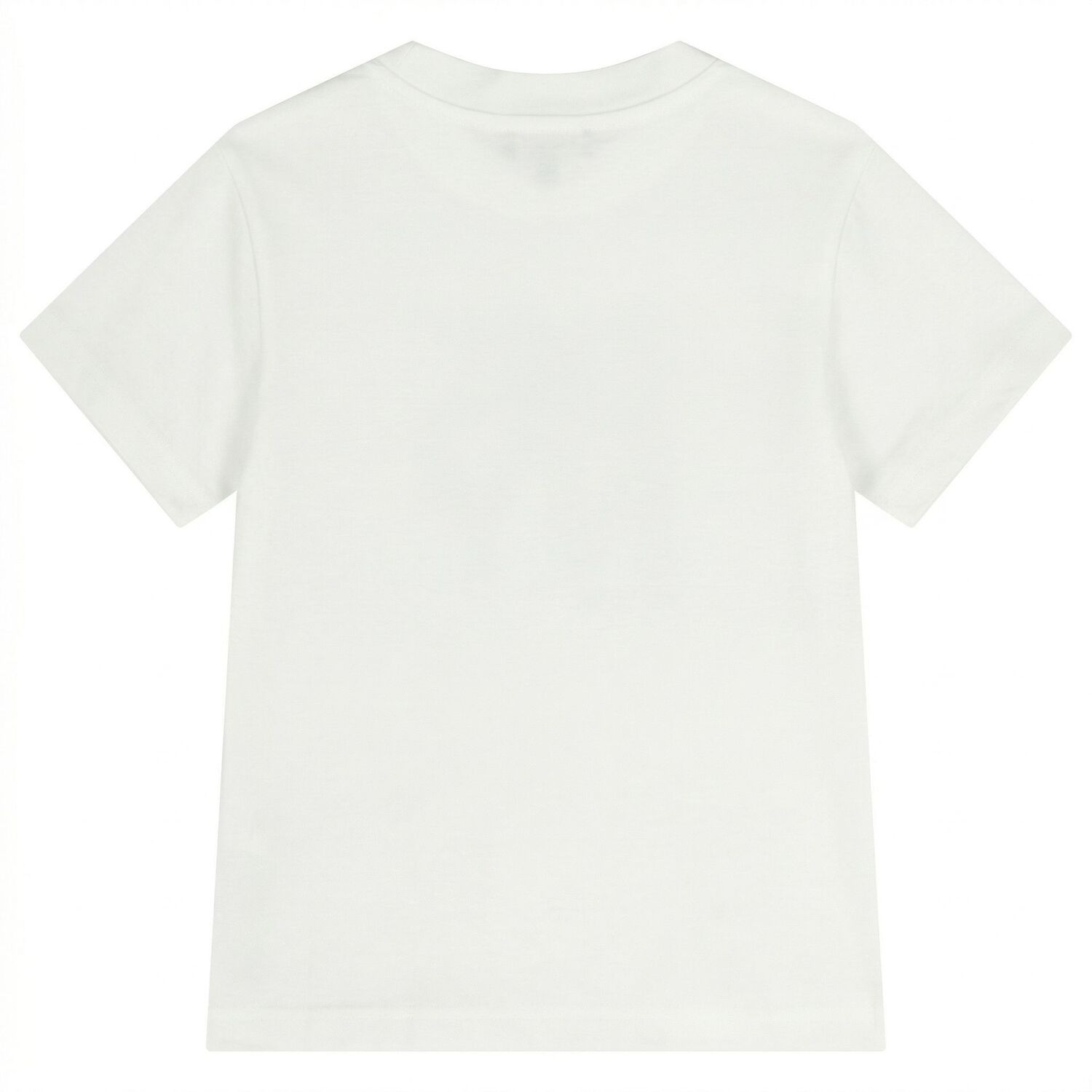 Boys White Logo T-Shirt, 1, hi-res