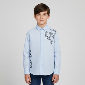 Boys Blue Logo Shirt, 1 Boys Blue Logo Shirt