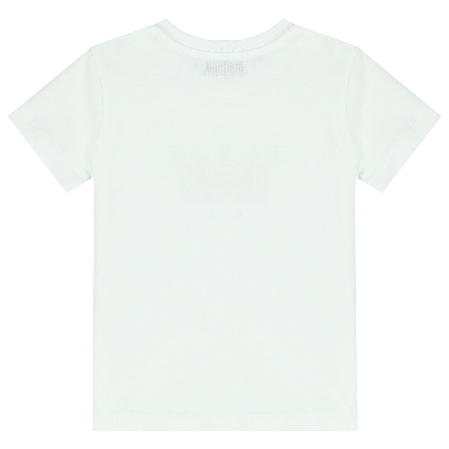 طقم أولاد شورت بالشعار باللون الأبيض, 1, hi-res