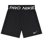 Boys Black Logo Dri-Fit Shorts, 1, hi-res