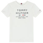 Boys White Logo T-Shirt, 2, hi-res