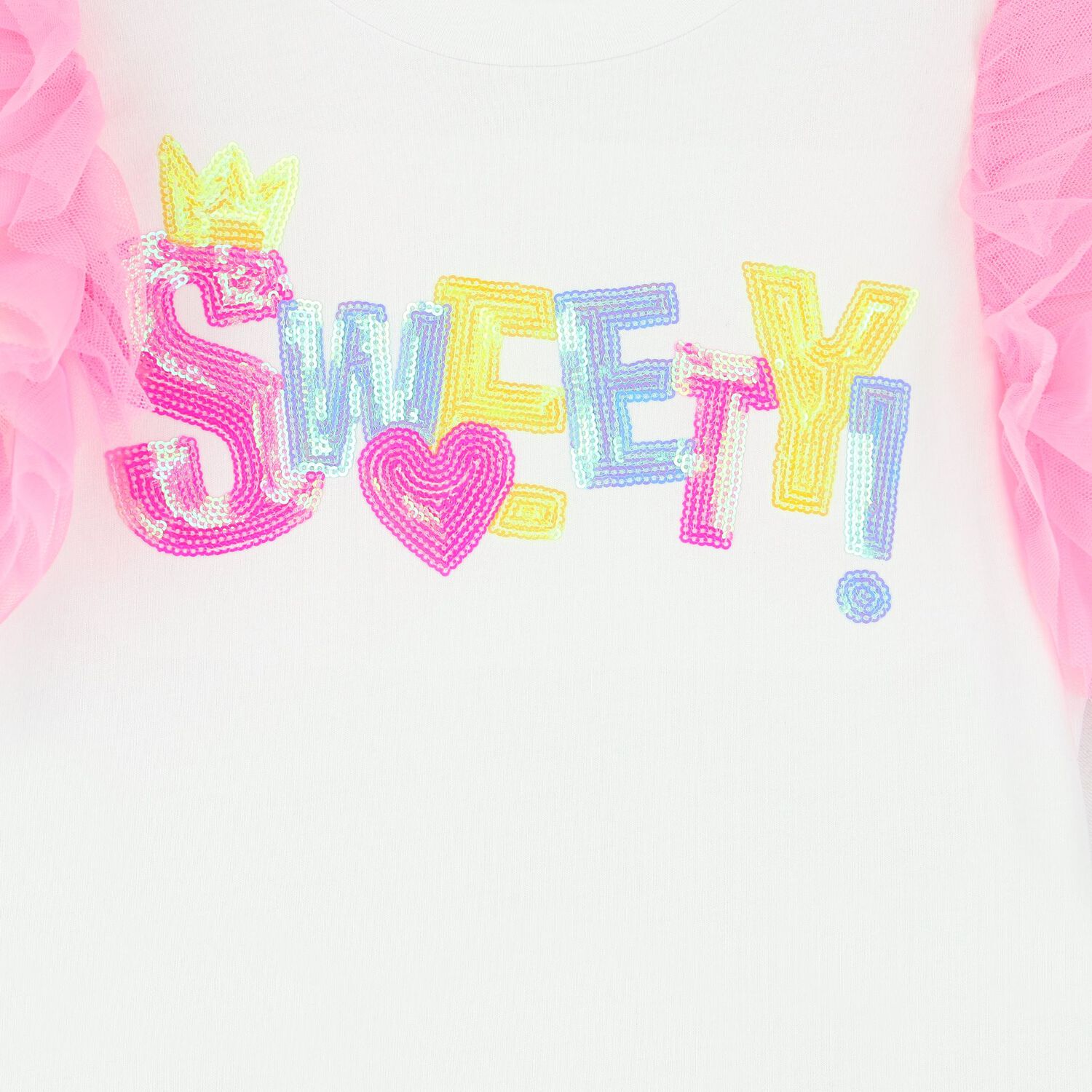 توب بنات مكشكش باللون الأبيض, 1, hi-res