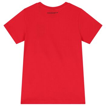 Boys Red Logo T-Shirt